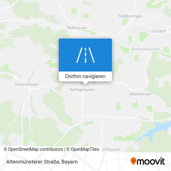 Altenmünsterer Straße Karte