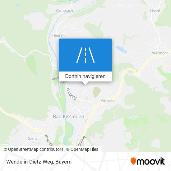 Wendelin-Dietz-Weg Karte
