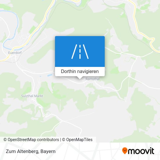 Zum Altenberg Karte