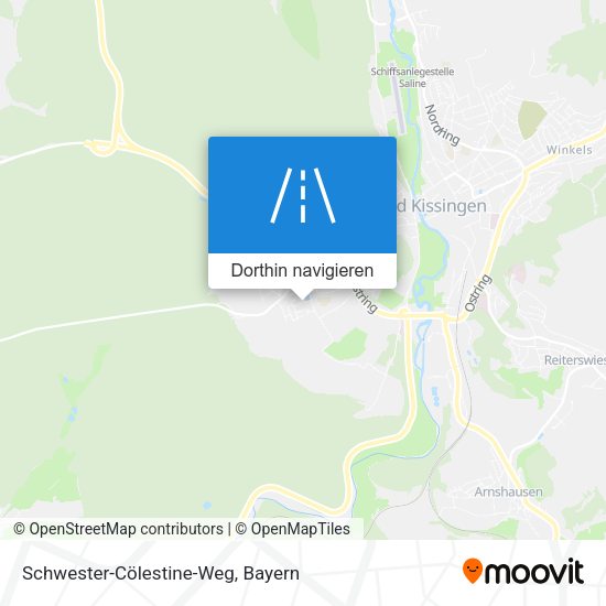 Schwester-Cölestine-Weg Karte