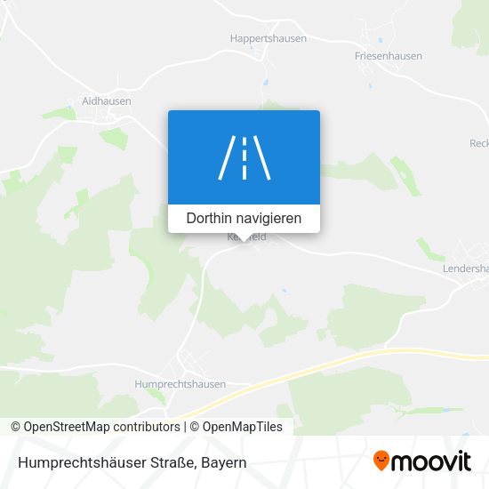 Humprechtshäuser Straße Karte