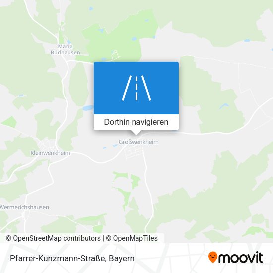 Pfarrer-Kunzmann-Straße Karte