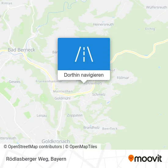 Rödlasberger Weg Karte