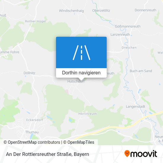 An Der Rottlersreuther Straße Karte