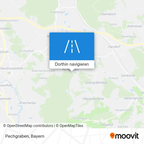 Pechgraben Karte