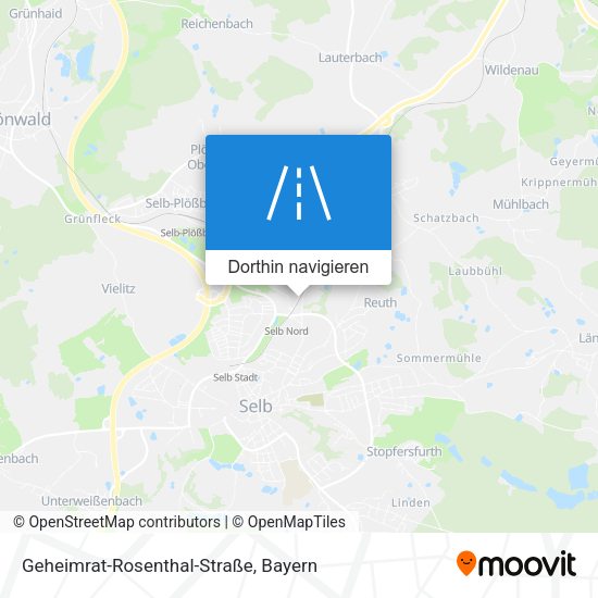Geheimrat-Rosenthal-Straße Karte
