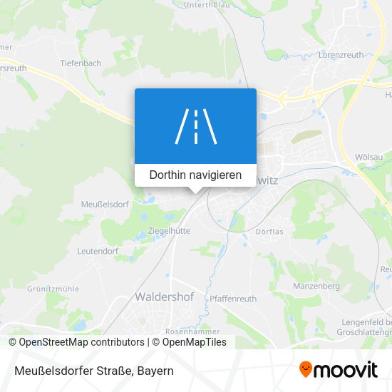 Meußelsdorfer Straße Karte