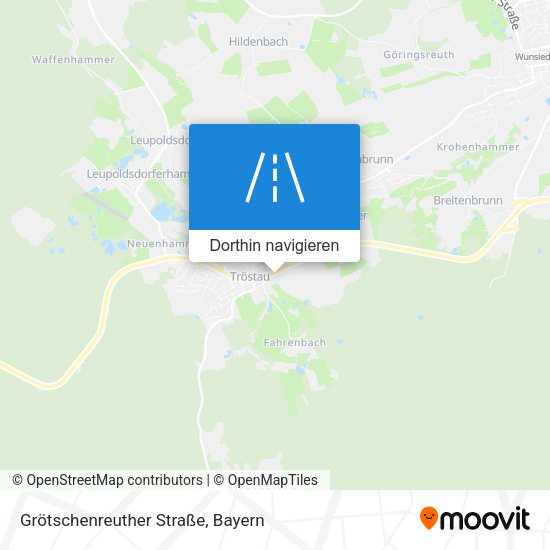 Grötschenreuther Straße Karte