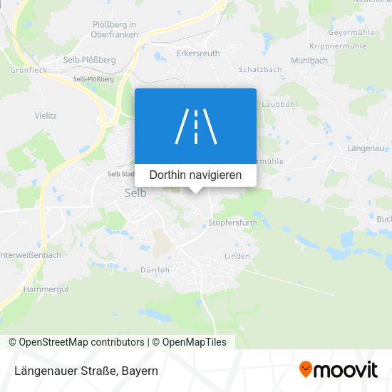 Längenauer Straße Karte
