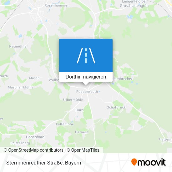 Stemmenreuther Straße Karte