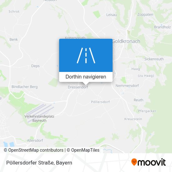 Pöllersdorfer Straße Karte