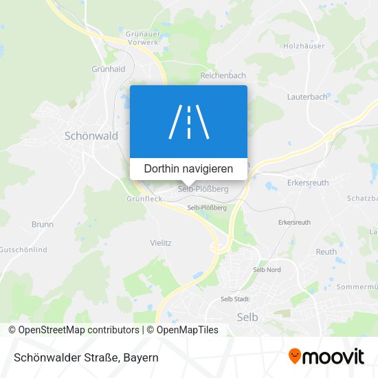 Schönwalder Straße Karte
