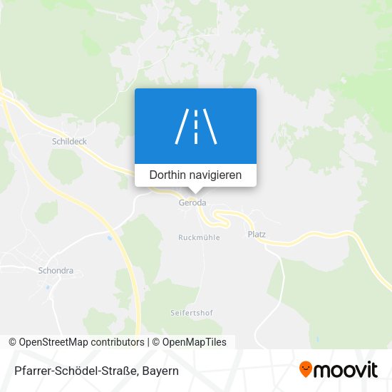 Pfarrer-Schödel-Straße Karte