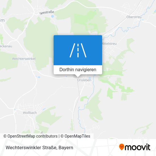 Wechterswinkler Straße Karte