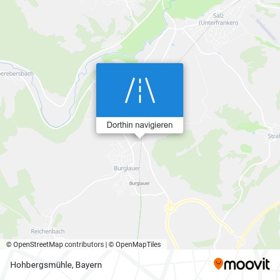 Hohbergsmühle Karte