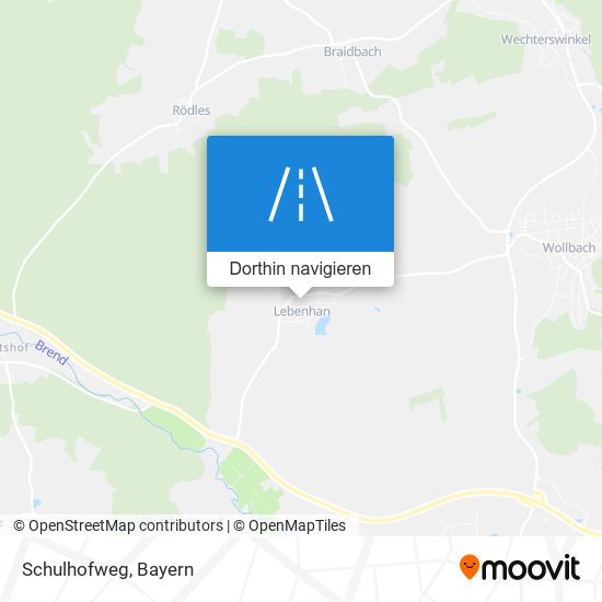 Schulhofweg Karte