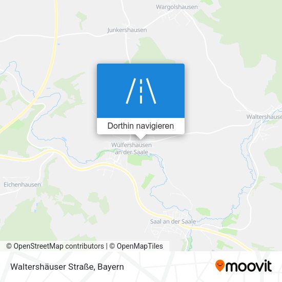 Waltershäuser Straße Karte