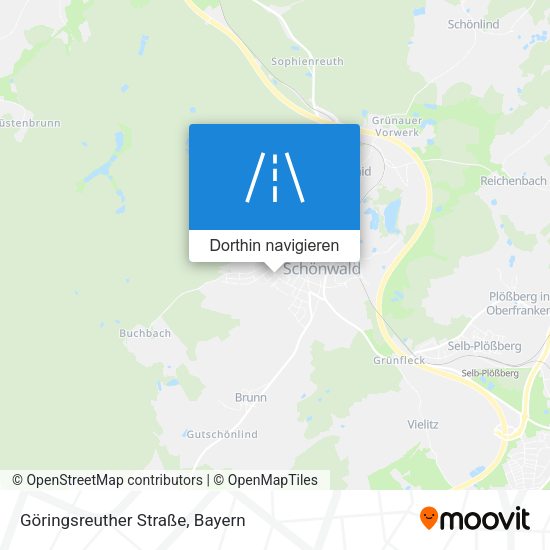 Göringsreuther Straße Karte