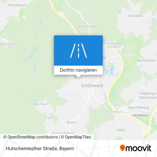 Hutschenreuther Straße Karte