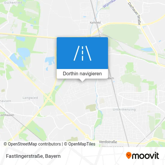 Fastlingerstraße Karte