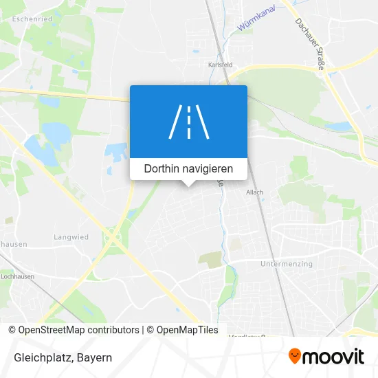 Gleichplatz Karte