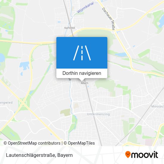 Lautenschlägerstraße Karte