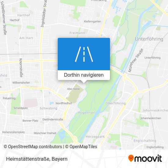 Heimstättenstraße Karte