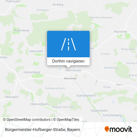 Bürgermeister-Hofberger-Straße Karte