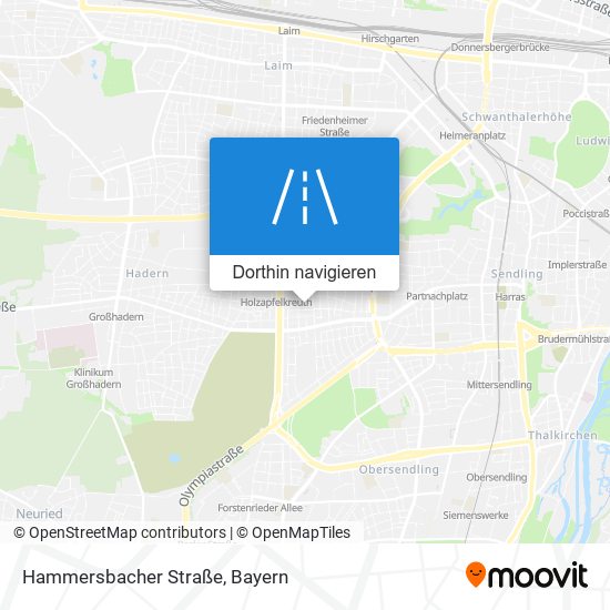 Hammersbacher Straße Karte