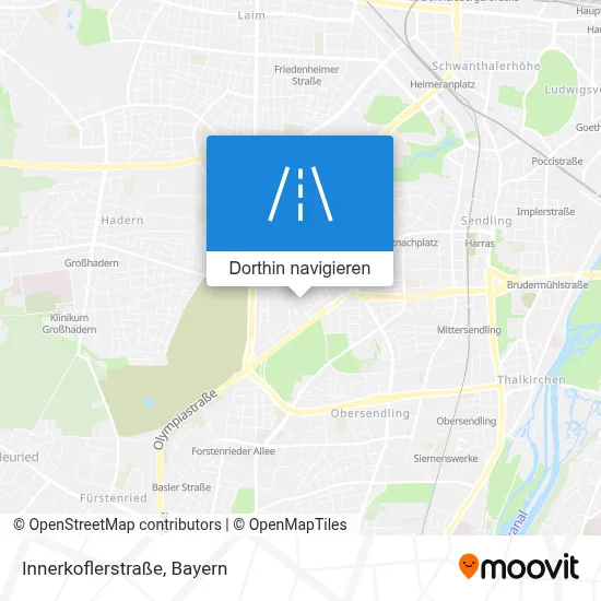 Innerkoflerstraße Karte