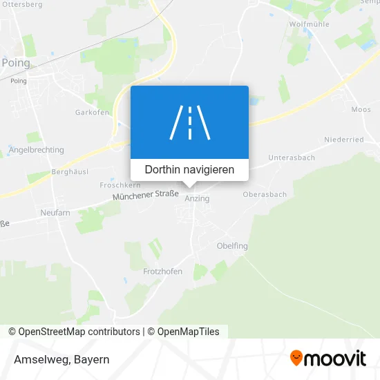 Amselweg Karte