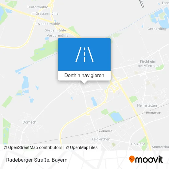 Radeberger Straße Karte