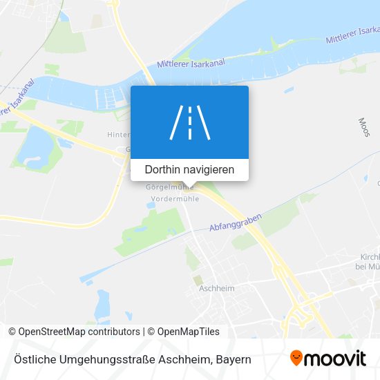 Östliche Umgehungsstraße Aschheim Karte