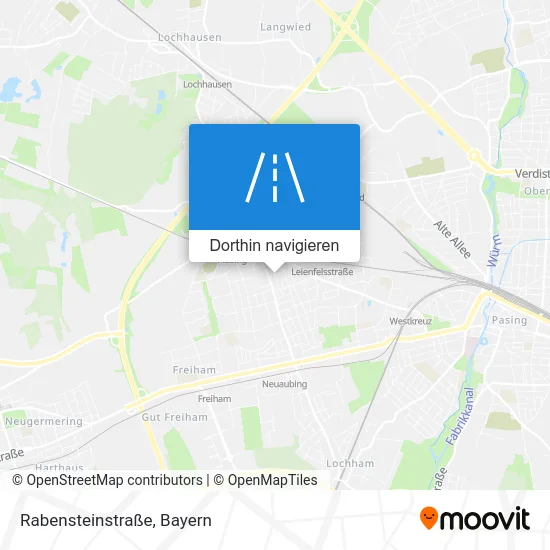 Rabensteinstraße Karte