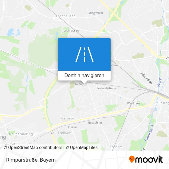 Rimparstraße Karte