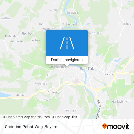Christian-Pabst-Weg Karte