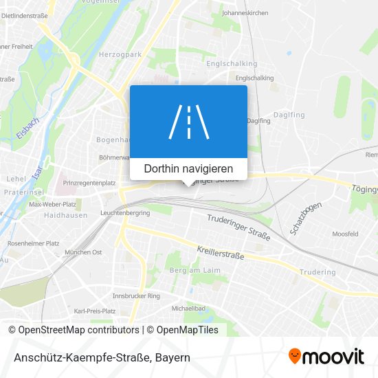 Anschütz-Kaempfe-Straße Karte