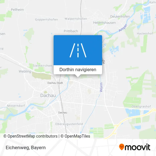 Eichenweg Karte
