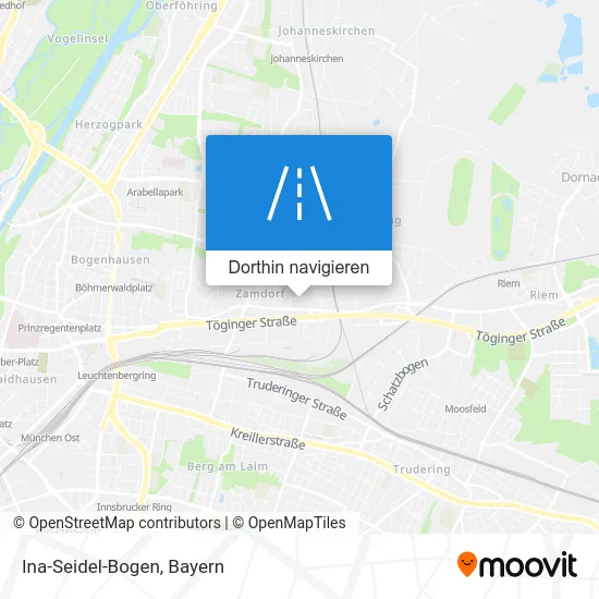 Ina-Seidel-Bogen Karte