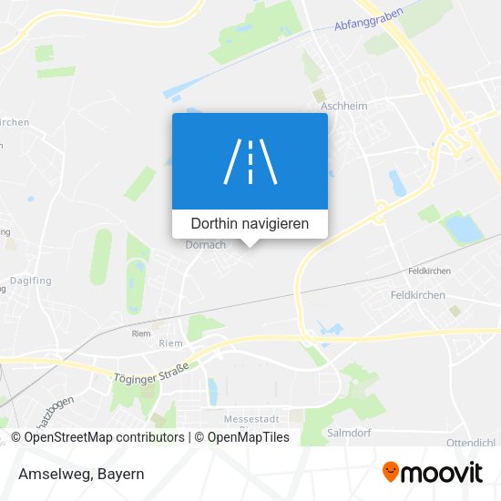 Amselweg Karte