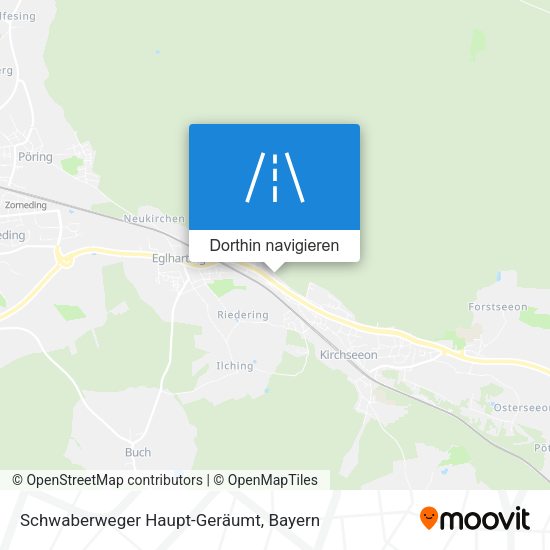 Schwaberweger Haupt-Geräumt Karte