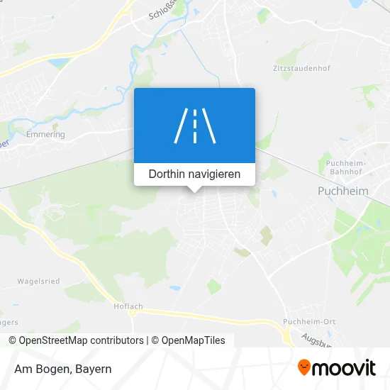 Am Bogen Karte