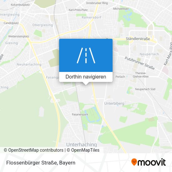 Flossenbürger Straße Karte