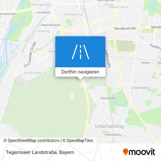 Tegernseer Landstraße Karte
