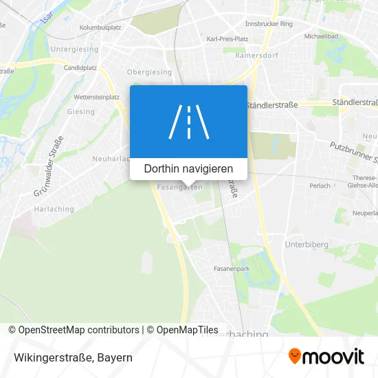 Wikingerstraße Karte