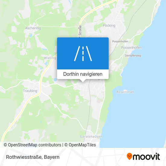 Rothwiesstraße Karte