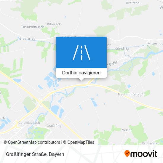 Graßlfinger Straße Karte