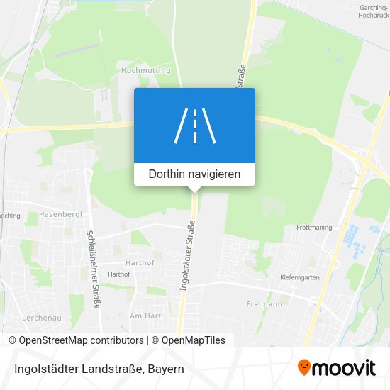 Ingolstädter Landstraße Karte