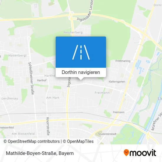 Mathilde-Boyen-Straße Karte