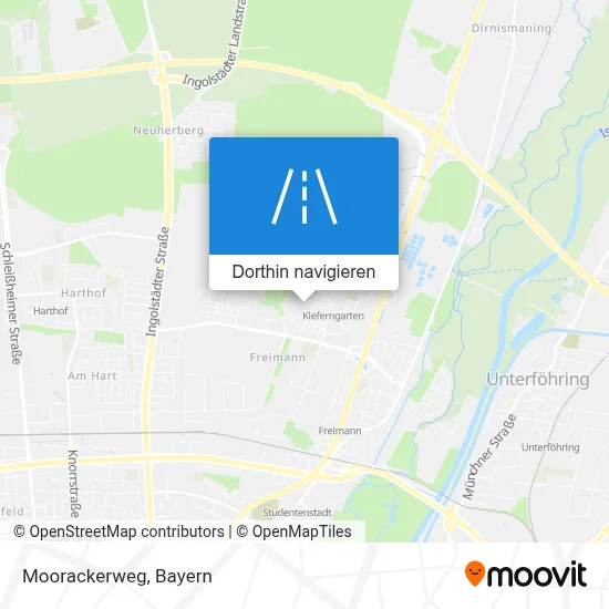 Moorackerweg Karte